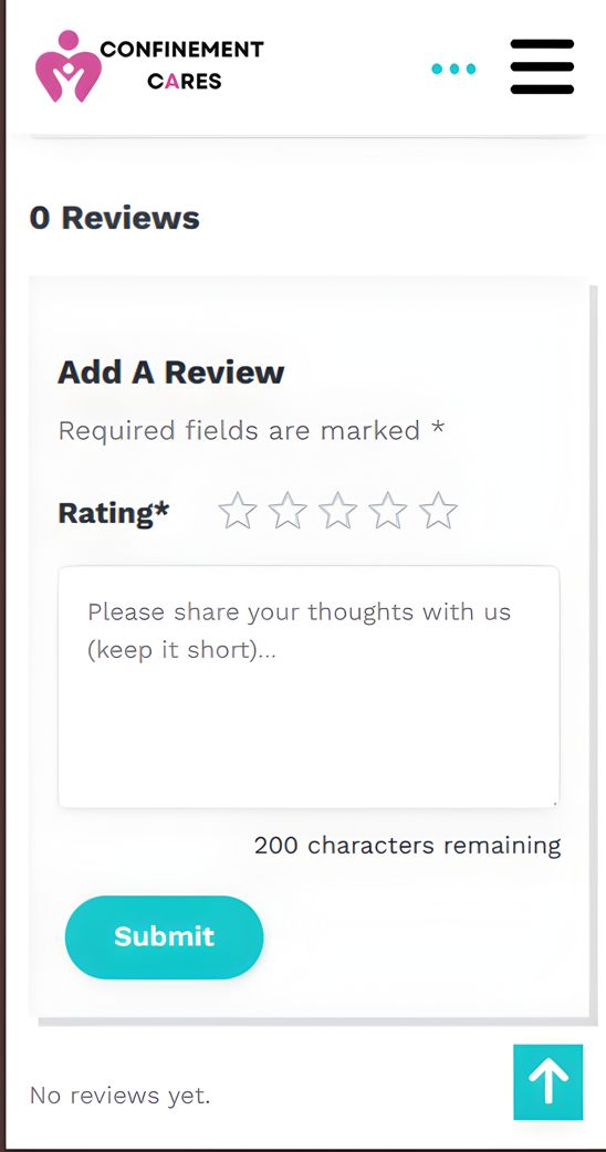 Star rating selector